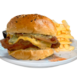 HAMBURGUESA POLLO CRISPY